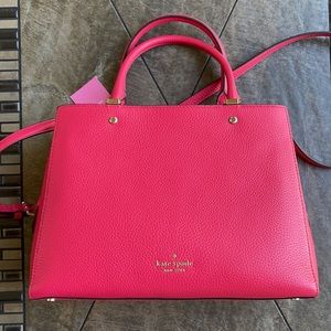 Kate Spade leila medium triple compartment satchel